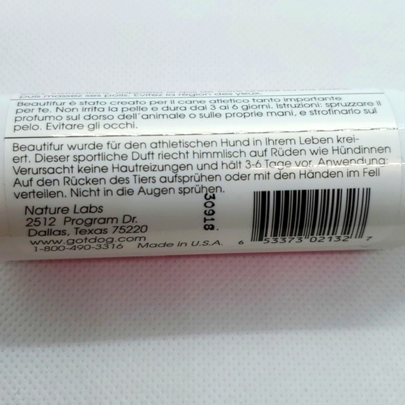 Beautifur Designer Female Dogs Pawfume Refreshing Body Spray - Picture 6 of 6